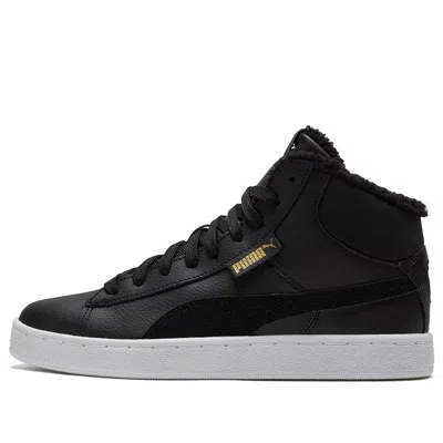 Puma 1948 Mid Lfur Mid-top Fleece Lined Casual Skate Shoes Unisex Black