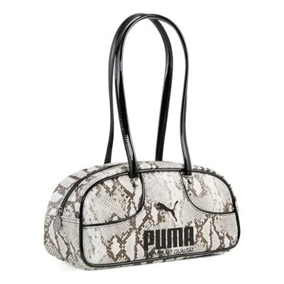 Puma 1976 Printed 4l Grip Bag ' White  Black' In  White/ Black