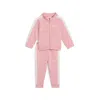 Puma 2-piece Minicats T7 Toddlers' Jacket Set Shoes In Pink