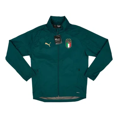 Puma 2019-21 Italy Stadium Jacket 'green'