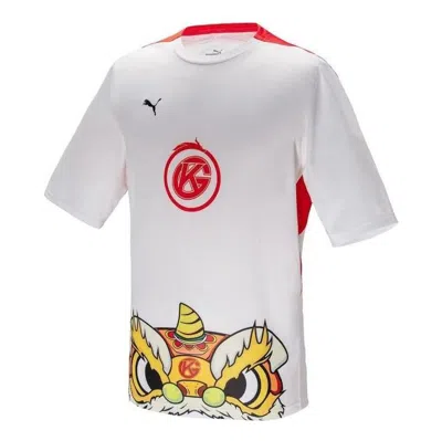 Puma 2022 Kpl T-shirt 'white Red Yellow'