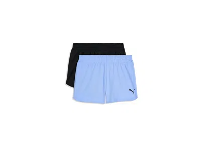 Puma Kids' 2-pack Short Set (toddler) Girl's Sets Lavender: 4t Toddler In Blue