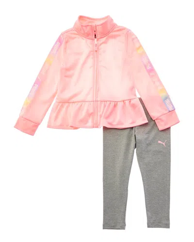 Puma Kids'  2pc Track Jacket & Legging Set In Multi