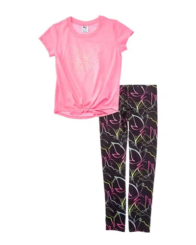Puma Kids'  2pc T-shirt & Pant Set In Multi