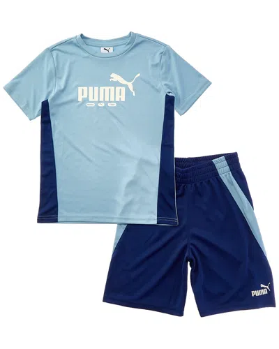 Puma 2pc T-shirt & Short Set In Multi