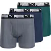 Puma 3-pack Mesh Boxer Briefs In Multi