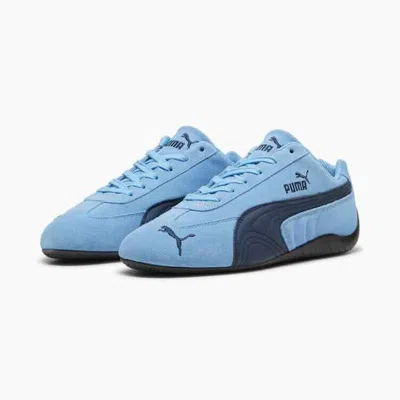 Pre-owned Puma 398847-01  Speedcat Archive Team Light Blue Club Navy (men's)