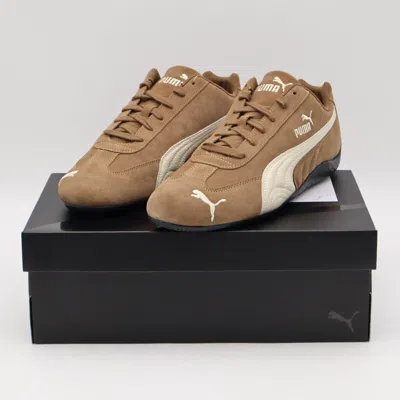 Pre-owned Puma 398847-02  Speedcat Archive Haute Coffee Frosted Ivory (men's) In White
