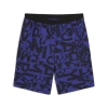 Puma 7" Graphic Stretch Woven Shorts Women In Lapis Lazuli