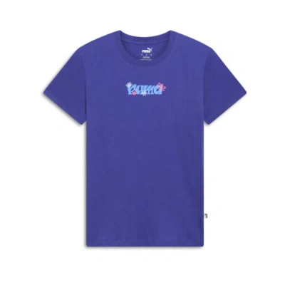 Puma 70's Women's T-shirt In Lapis Lazuli