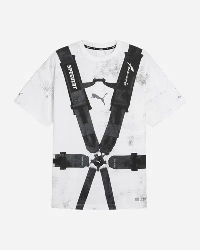 Puma A$ap Rocky Seatbelt T-shirt White / In Black
