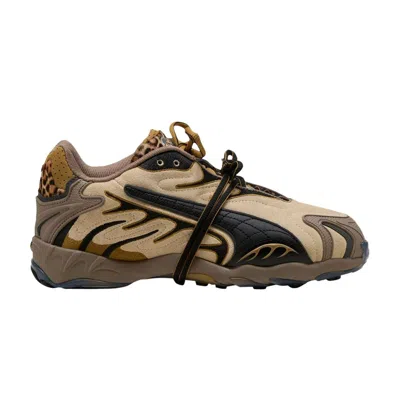 Pre-owned Puma A$ap Rocky X Inhale 'leopard' | Cream | Men's Size 10 In White