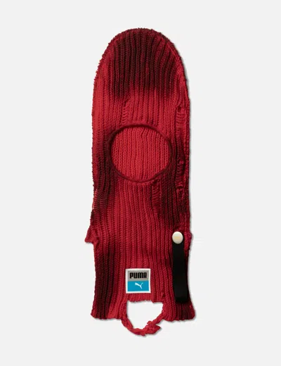 Puma A$ap Rocky X  Knitted Balaclava In Red