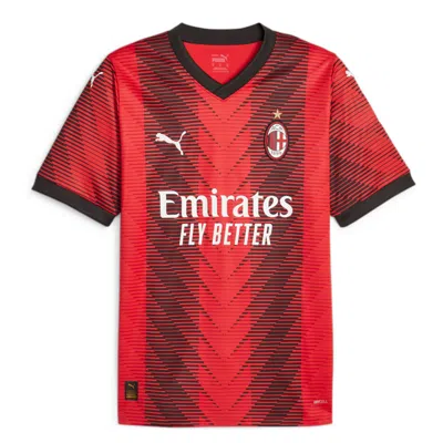 Puma Ac Milan 23/24 Jersey 'home' In Red