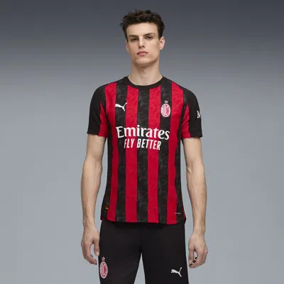 Puma Ac Milan 25/26 Home Authentic Soccer Jersey Men