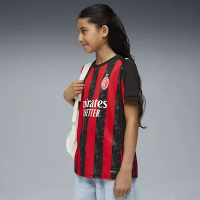 Puma Kids' Ac Milan 25/26 Home Jersey Youth