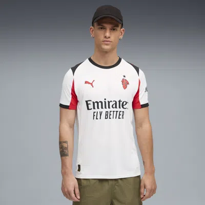 Puma Ac Milan 25/26 Replica Away Jersey Men In White