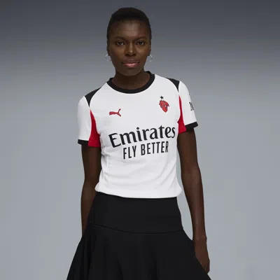 Puma Ac Milan 25/26 Replica Away Jersey Women In White