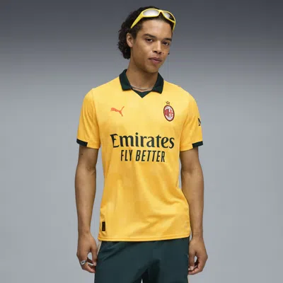 Puma Ac Milan 25/26 Replica Third Soccer Jersey Men In Yellow