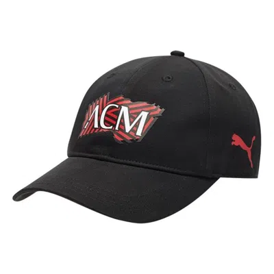 Puma Ac Milan Football Core Cap 'black Red'