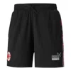 Puma Ac Milan Football Heritage Shorts 'black White Red'