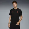 Puma Ac Milan Ftblessentials T-shirt Men In Black