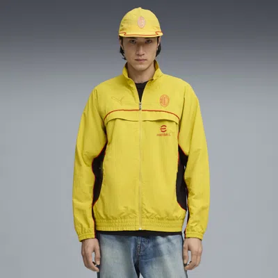Puma Ac Milan Ftblstatement Jacket Men In Yellow
