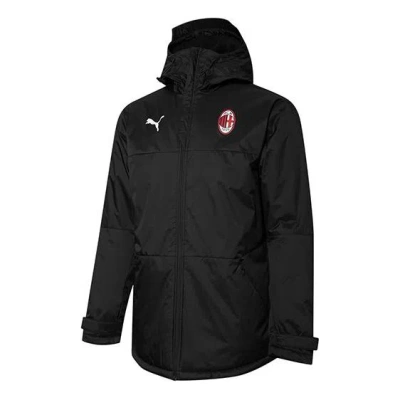 Puma Ac Milan Hoodie Windbreaker Jacket 'black'