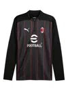 Puma Ac Milan Pre-match Sweatshirt In Black