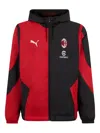 Puma Ac Milan Prematch Jacket In Black