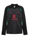 Puma Ac Milan X Off-white Pre-match Sweatshirt In Black