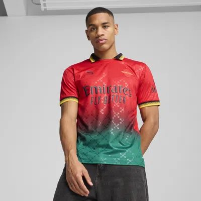 Puma Ac Milan X Off-white™ Replica Men's Soccer Jersey In Red