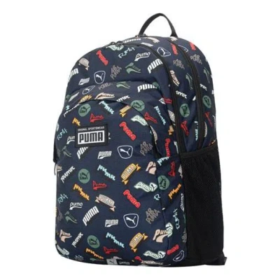 Puma Academy Backpack 'blue Black Yellow Red' In Multi