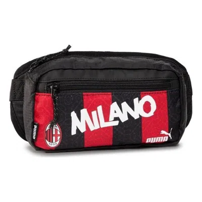 Puma Acm Ftbl Culture Waist Bag 'black Red'