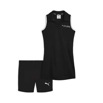Puma Kids' Active Essentials 2 Piece Matching Set In Black