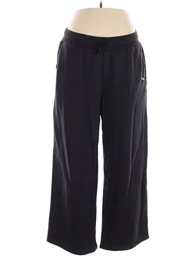 Pre-owned Puma Active Pants In Black