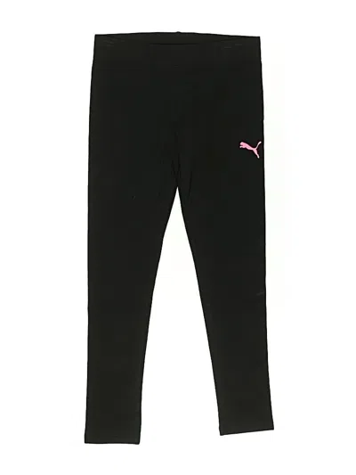 Pre-owned Puma Kids' Active Pants In Black