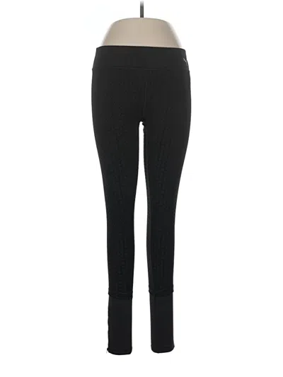 Pre-owned Puma Active Pants In Black