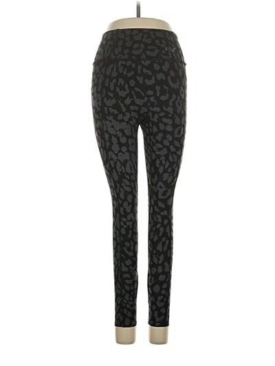 Pre-owned Puma Active Pants In Black