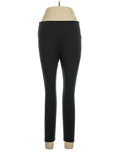 Pre-owned Puma Active Pants In Black