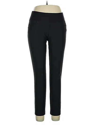Pre-owned Puma Active Pants In Black