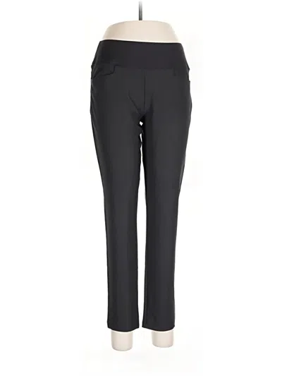 Pre-owned Puma Active Pants In Black
