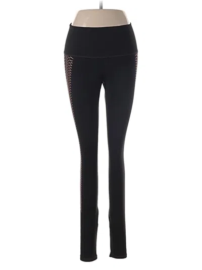 Pre-owned Puma Active Pants In Black