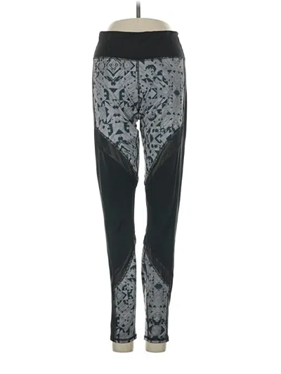Pre-owned Puma Active Pants In Black