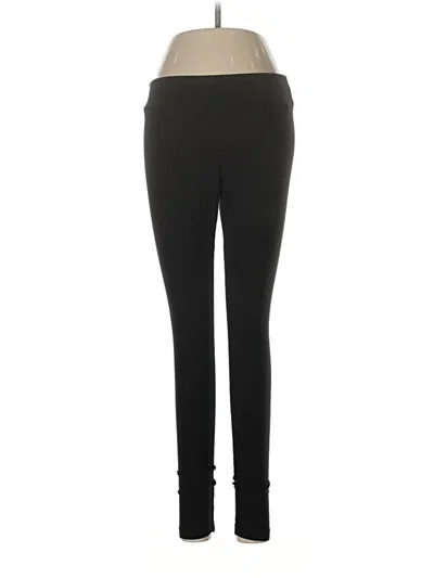 Pre-owned Puma Active Pants In Black