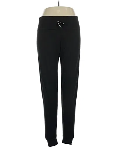 Pre-owned Puma Active Pants In Black