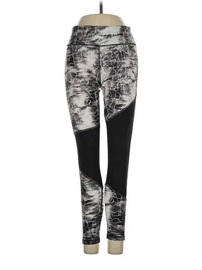 Pre-owned Puma Active Pants In Black