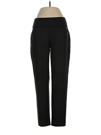 Pre-owned Puma Active Pants In Black