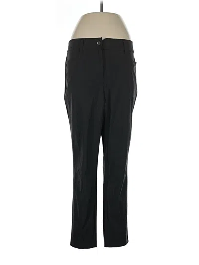 Pre-owned Puma Active Pants In Black
