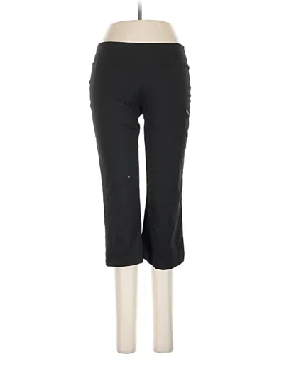 Pre-owned Puma Active Pants In Black